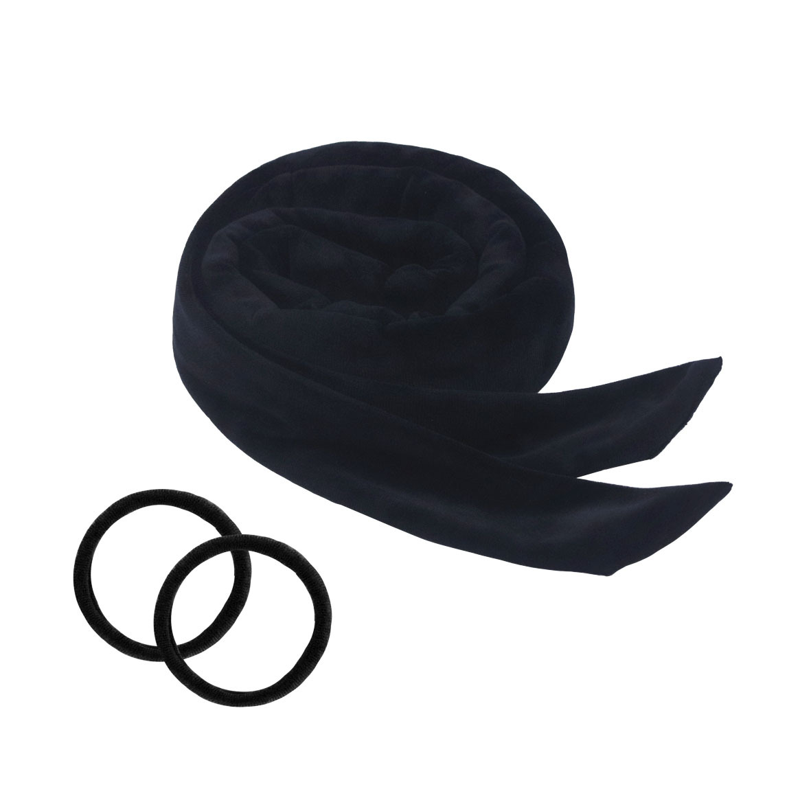 Lazy People's Heatless Curl Stick Butterfly Tie Hair Band