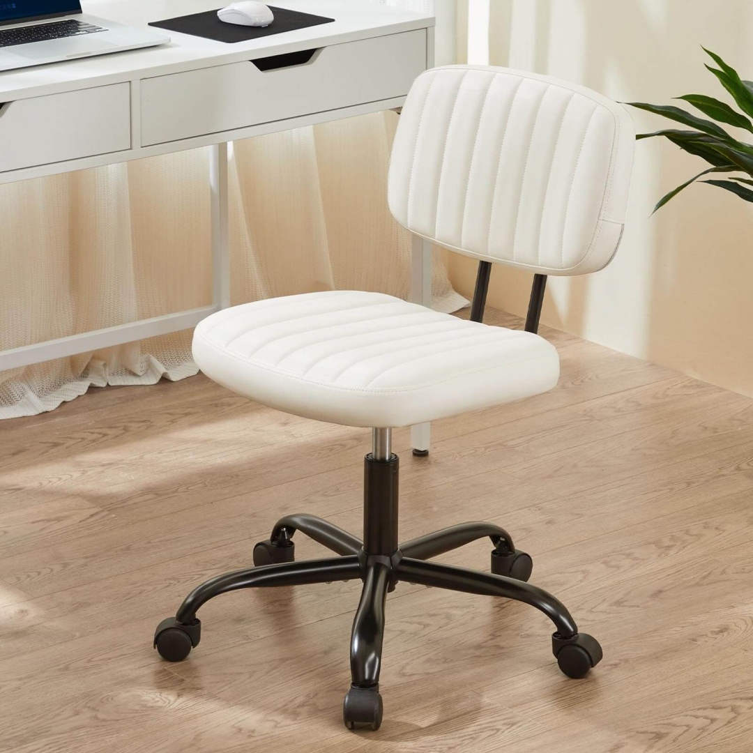 Adjustable Height 360degrees Rolling Swivel Computer Task Chair Without Arm image 21