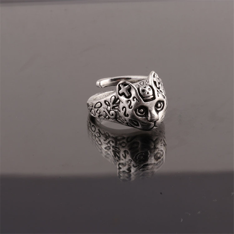 Little Leopard Alloy  Ring Men's And Women's Index Finger Ring