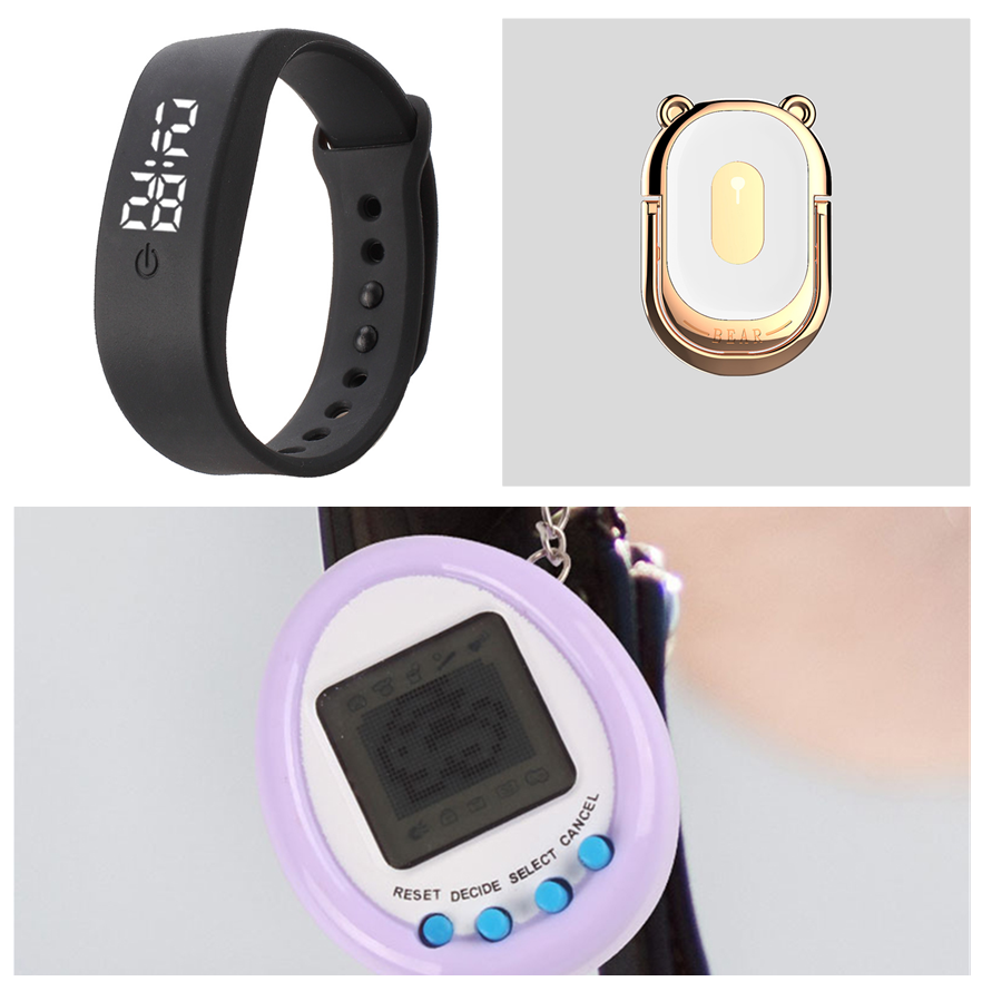 Leisure Sports Student LED White Light Bracelet Button - Image 7