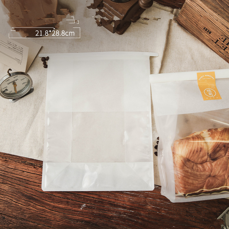 Title 2, Transparent frosted packaging bag