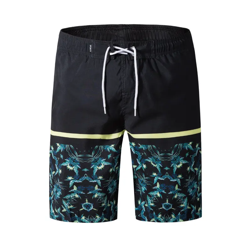 Summer New Casual Shorts Men Printed Beach