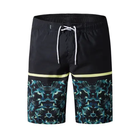 Summer New Casual Shorts Men Printed Beach