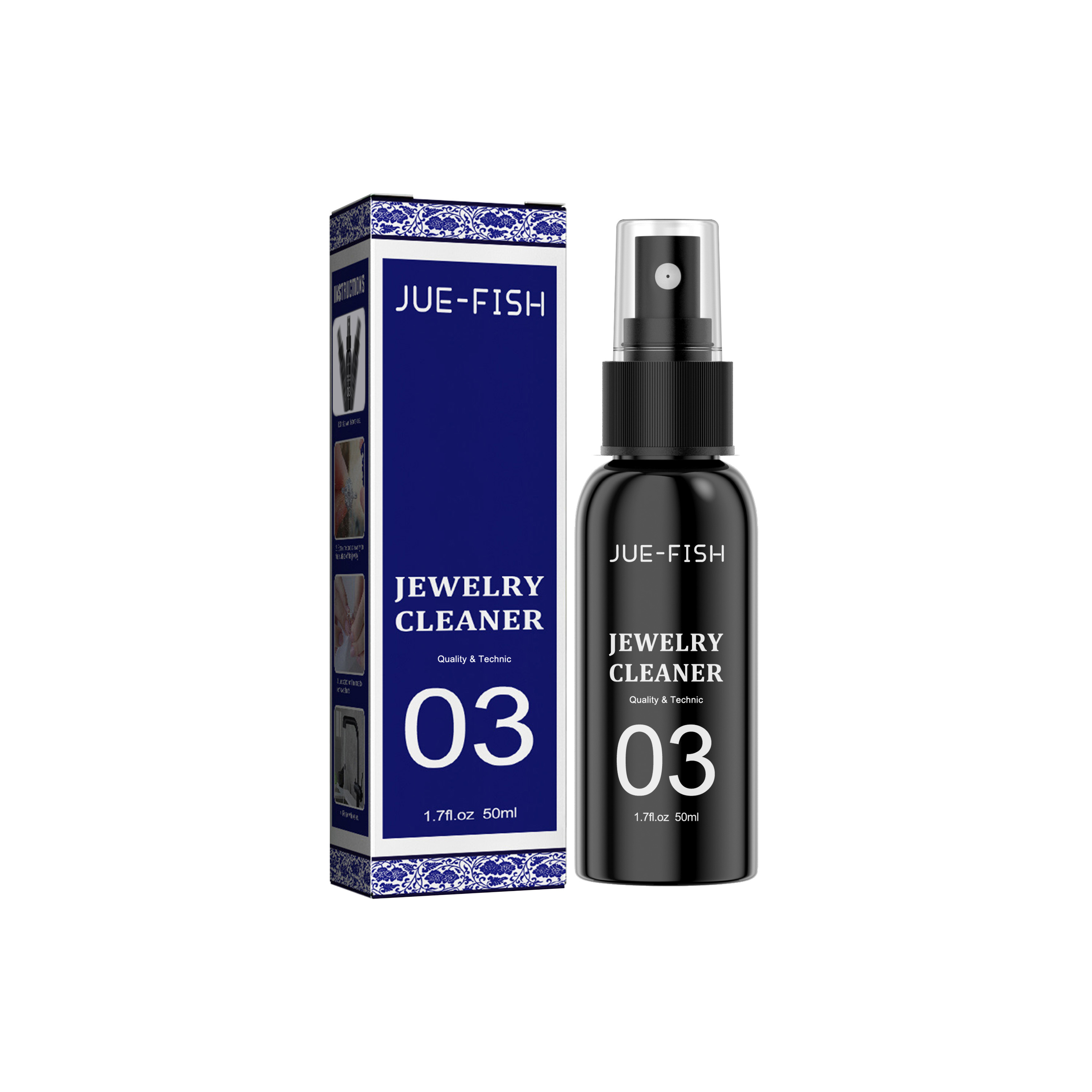 Produs de curățare pentru bijuterii 50 ml, 1 cutie