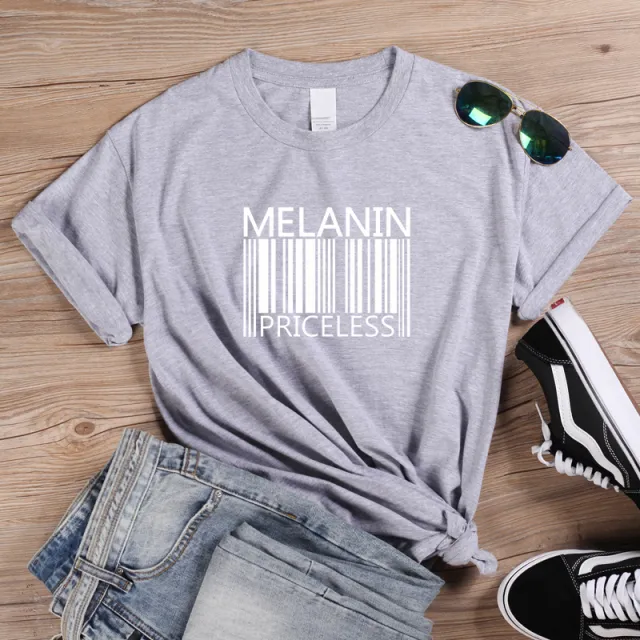 Barcode Trend Street Short Sleeve T Shirt Grey White Word - Shop at LoveMi