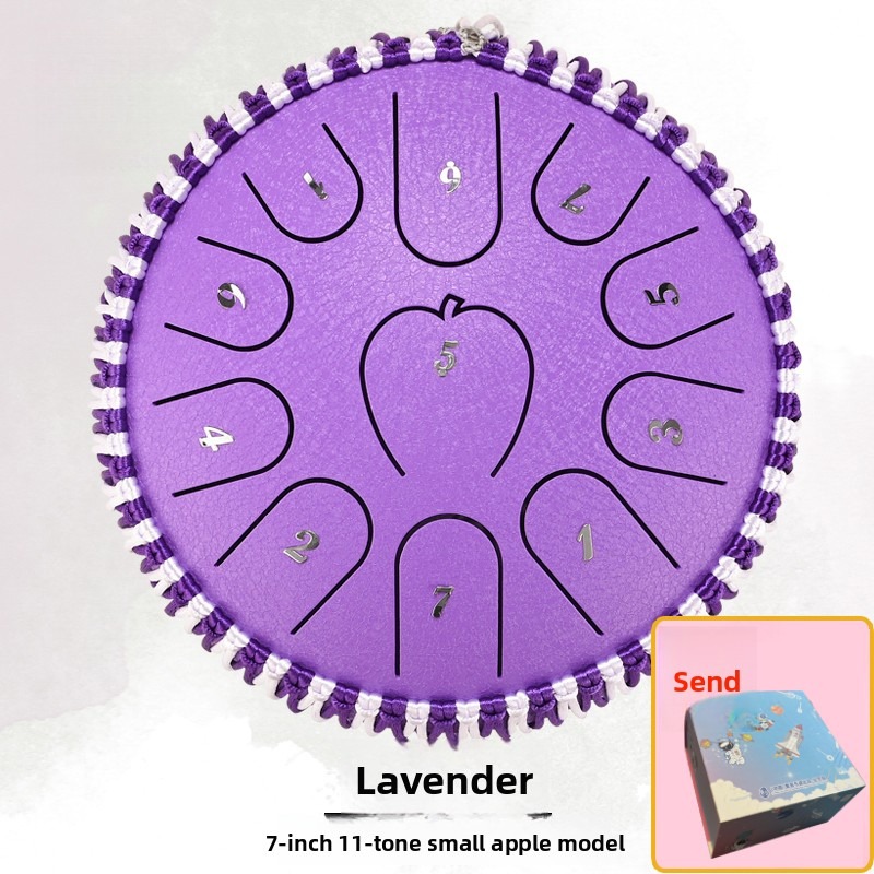 Apple-Shell Ethereal Steel Tongue Drum — foto 14
