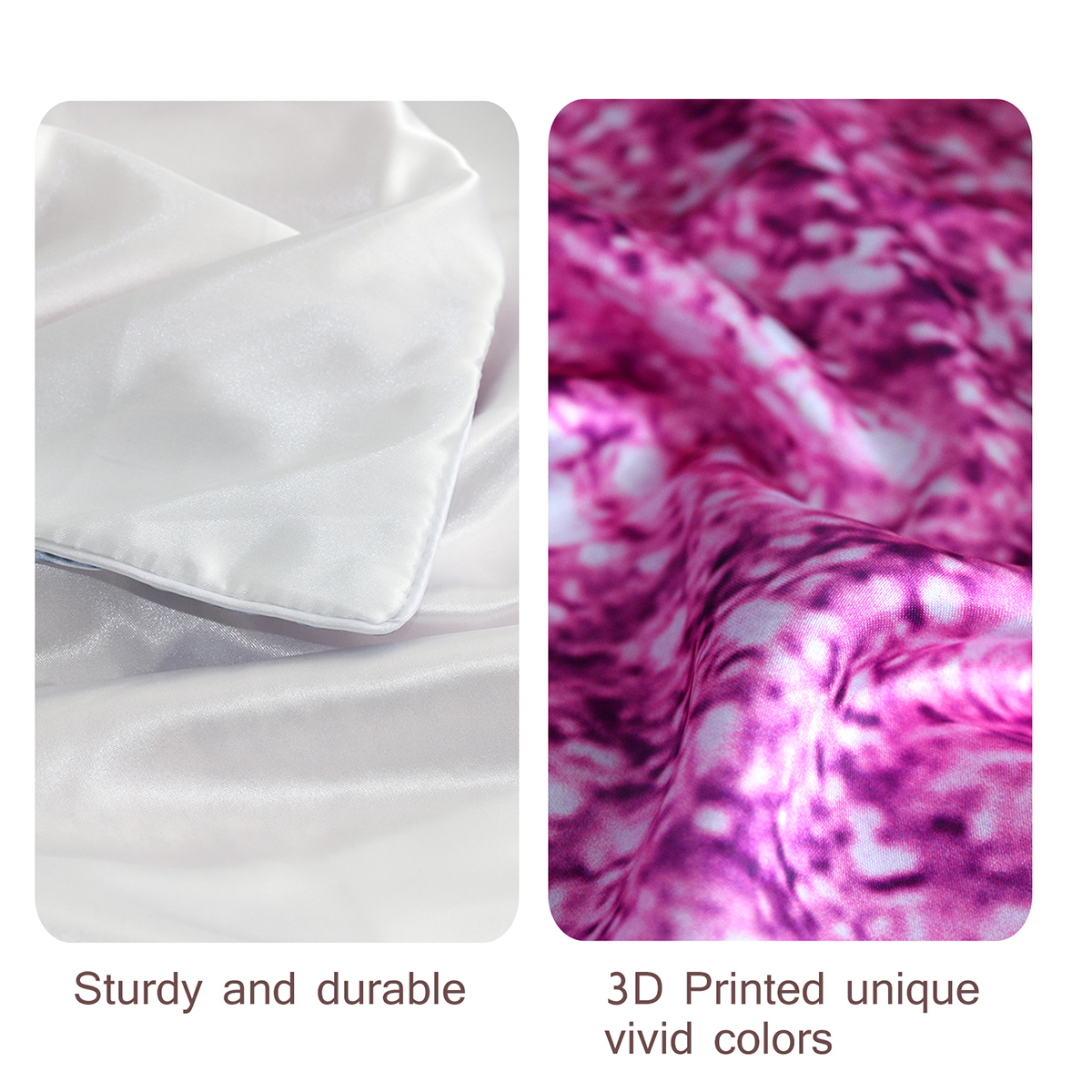 2 Pcs Of Tropical Hummingbird Art Bedroom Satin Printed Soft And Skin Friendly Pillowcase Suitable For All Seasons — view 4