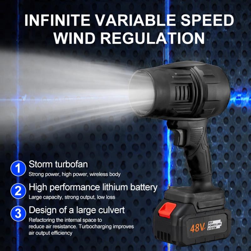 Mini Jet Dry Mini 130,000 RPM Air Blower Super Fan Turbo Powered Portable