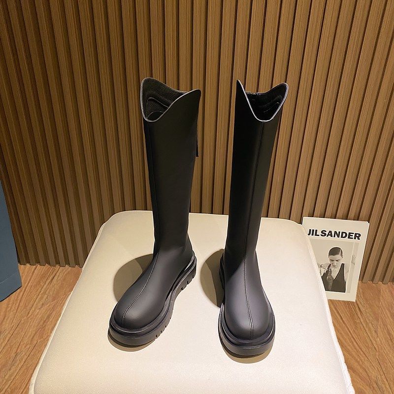 Retro Small Thick soled Knight Boots Tide 8 Style 40 - Shop at LoveMi