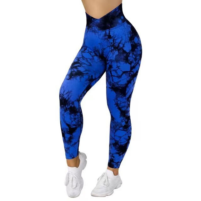 Title 4, Fashion Cross Tie-dye Buttock Lifting Women