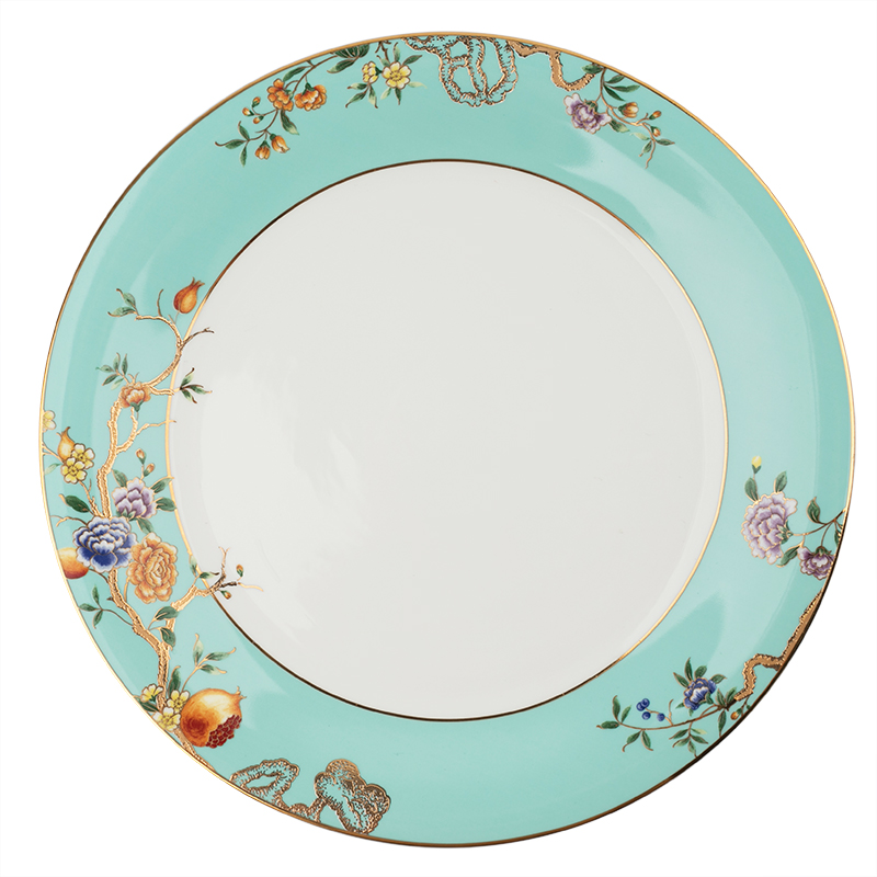 10.5inch plate blue