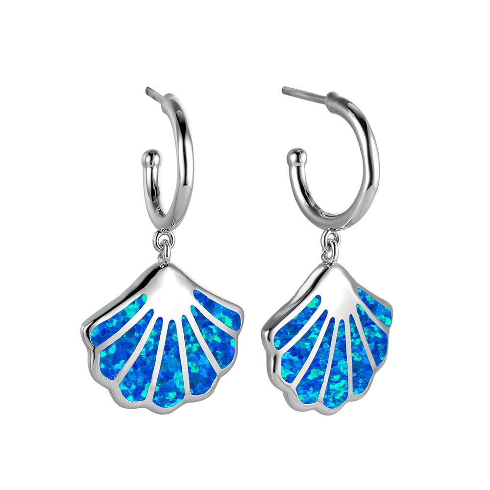 Title 2, Simple Versatile Retro Ocean Earrings Jewelry