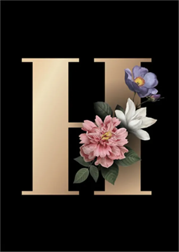 Diamond Painted Letters 5d Diamond Embroidery Cross Stitch Home Decoration H - Shop at LoveMi