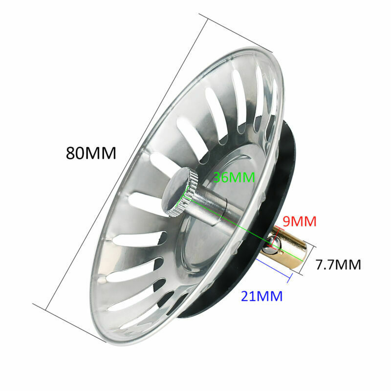 Title 6, Stainless Steel Sink Strainer Filter