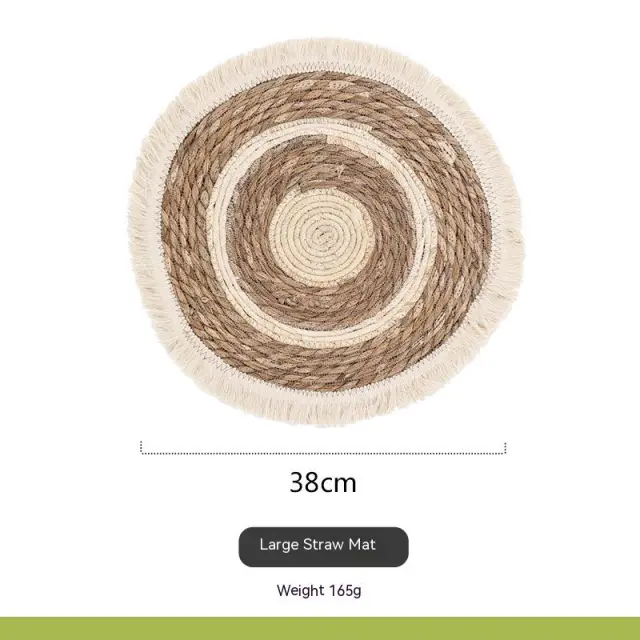 Tassel Grass Insulated Dining Table Mat Heat Proof Mat Large Size - Shop at LoveMi