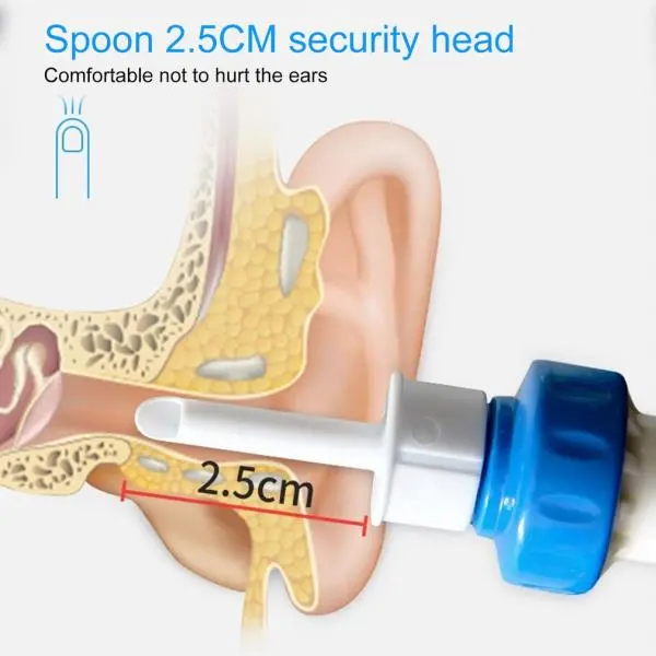 Safety Electric Cordless Vacuum Ear Cleaner Wax Remover Painless Cleaning Tool – image 5