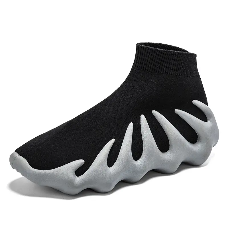 High-top Couple Socks Shoes Children's Octopus Flying Woven Casual Sports Ankle Boots