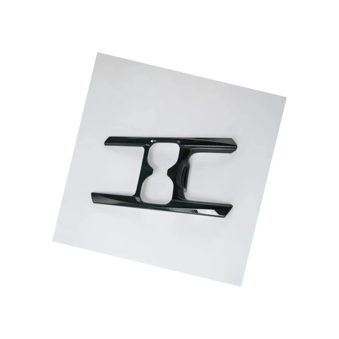 Cup Holder Modified Bright Strip Interior Modified Carbon Fiber