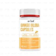 Jiabeikang Factory Ginkgo Biloba Capsules Brain, Vision & Eye Health Herbal Supplement - Original - View 1