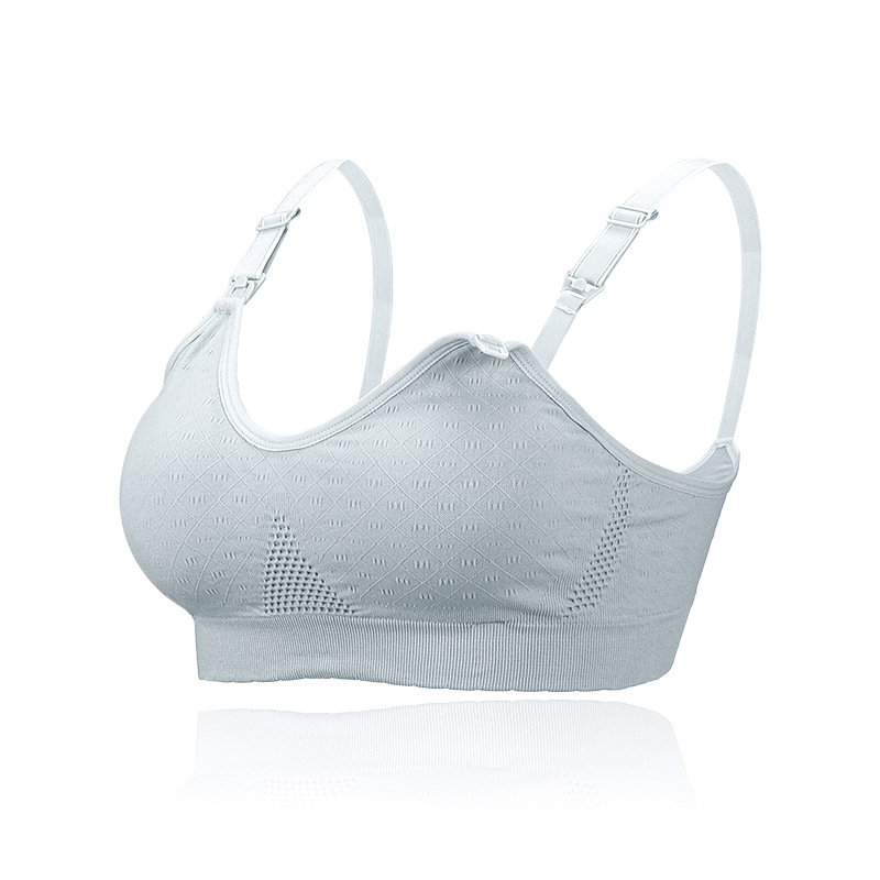 Title 3, Front Buckle Postpartum Breastfeeding Bra Witho...