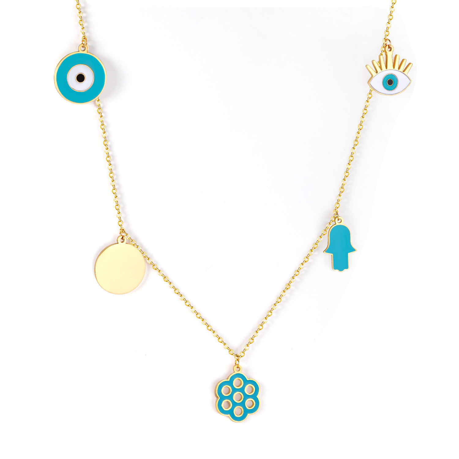 Stainless Steel Necklace Female Girlfriend Clavicle Chain