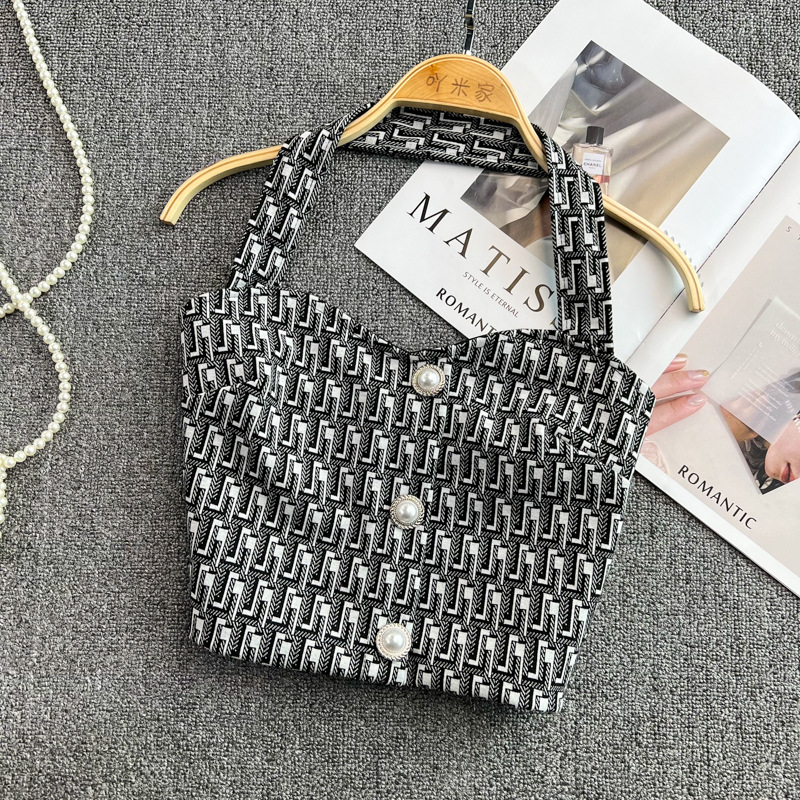 Fashionable Houndstooth Camisole Design Sense