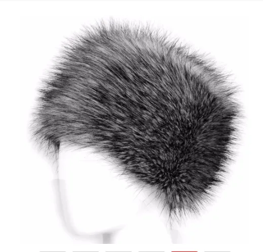 Women's Thick Warm Northeast Fur Hats - Grey