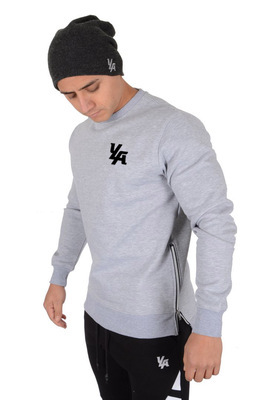 Sports Casual Cotton Long Sleeved Hoodless Sweater Coat