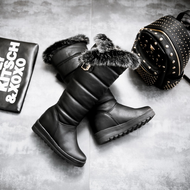 Women's Thick-soled Warm High-top Cotton Boots