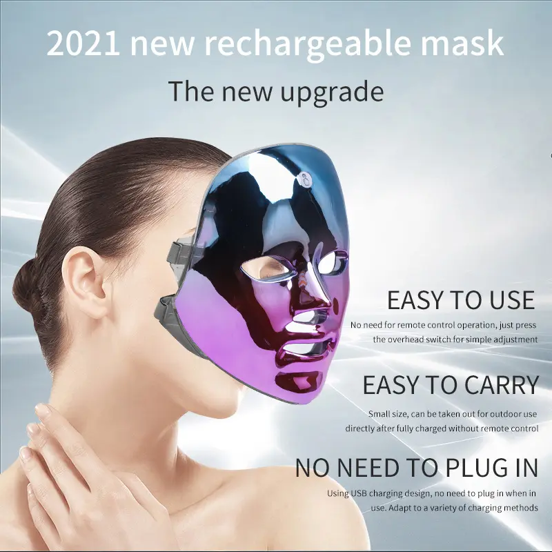 LED Rechargeable Face Mask Acne And Freckles