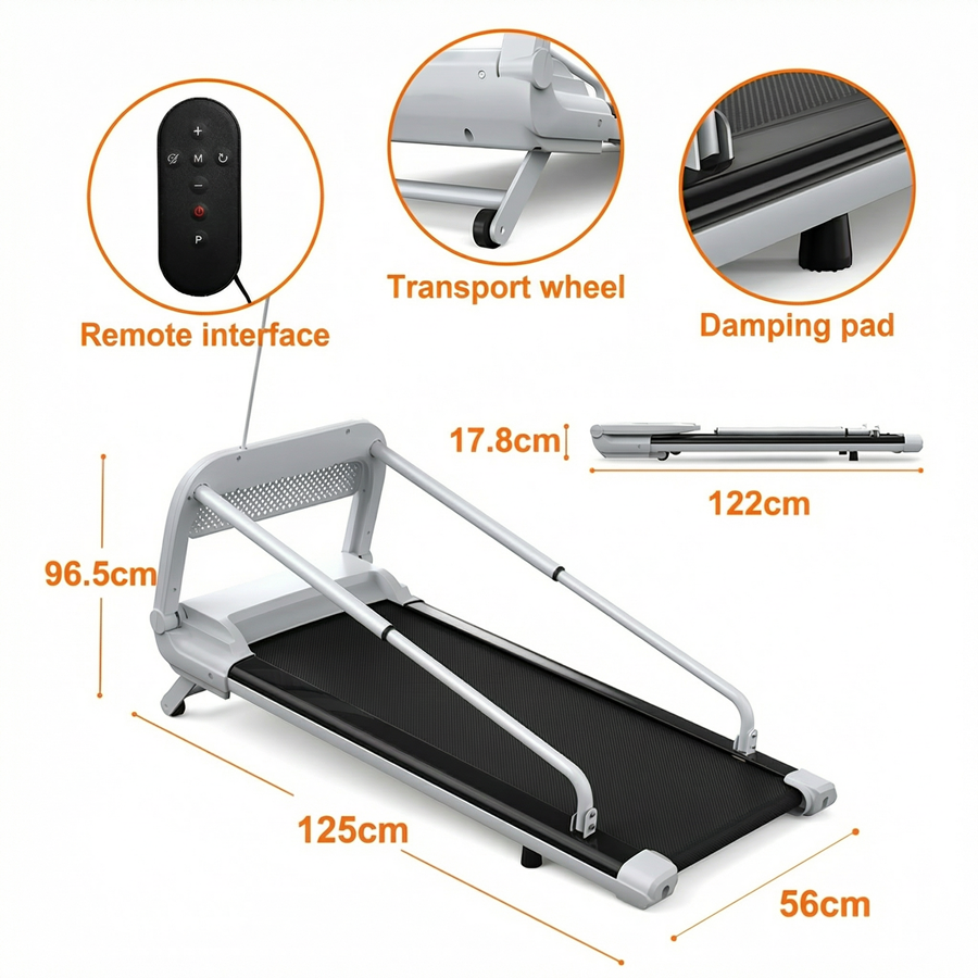 EU New Quiet Smart Pet Treadmill,Adjustable Speed, Perfect For SmallMid-Sized Dogs, Pet Treadmill