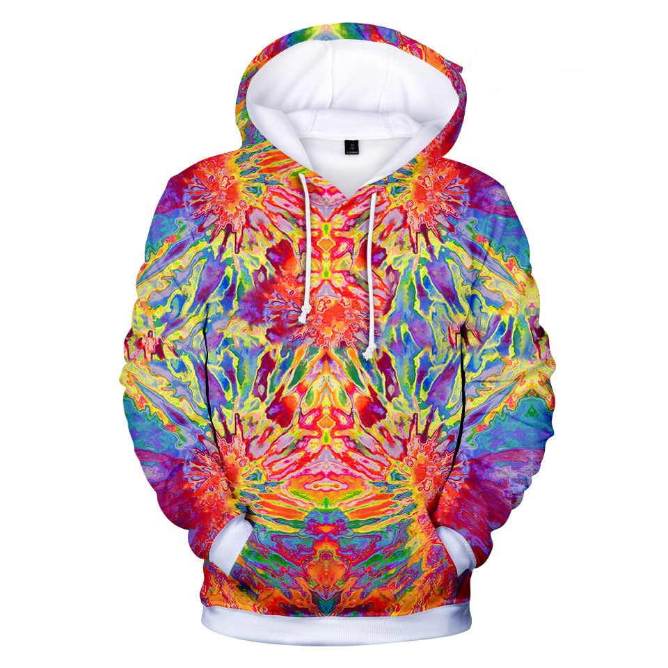 Title 5, Fashion Digital Printed 3D Long Sleeve Hooded S...