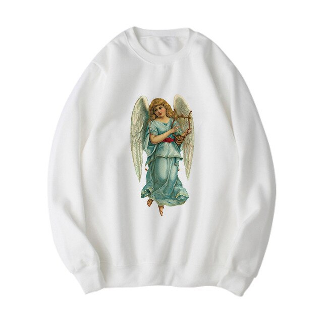 Title 16, Ladies Fashion Victoria Angel Print Long Sleeve...