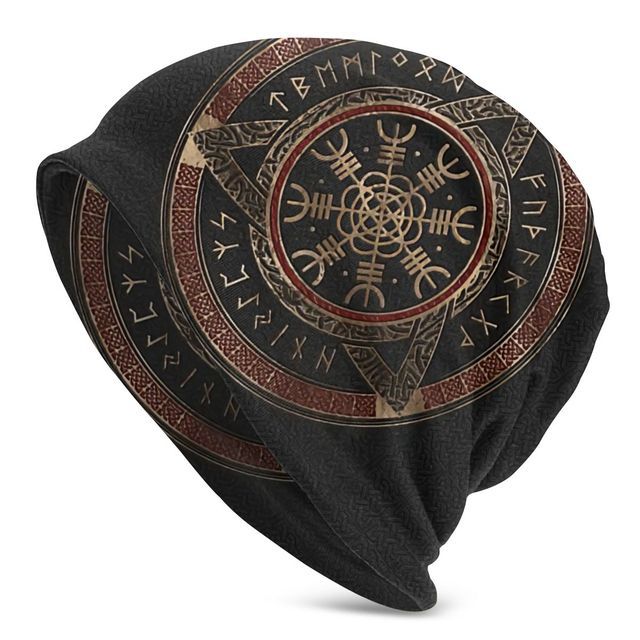Fashion Creative Print Men's Women's Knitted Hat — foto 6