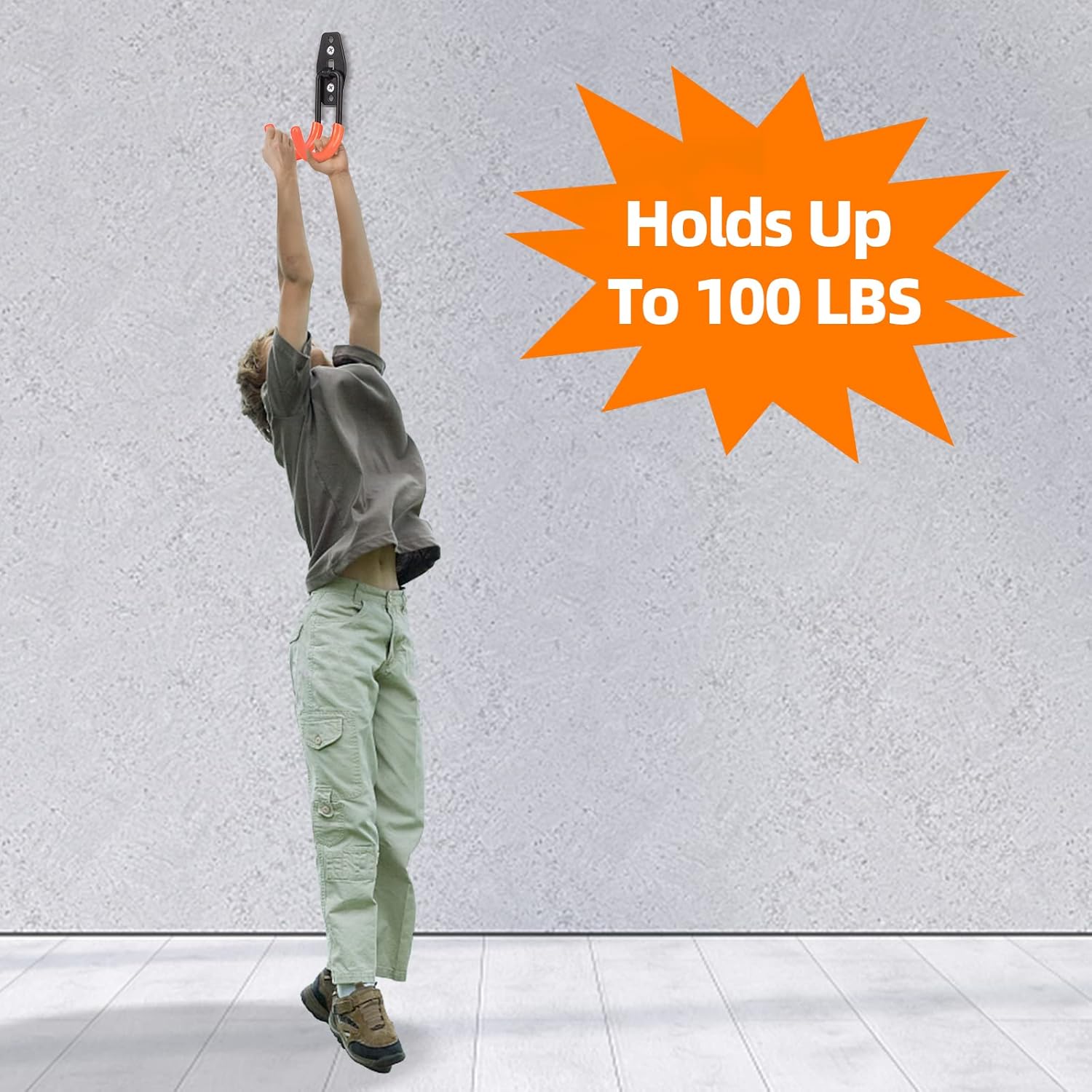 Upgraded 12-Piece Heavy Duty, Utility Steel Garage Storage Hooks, Wall Mount Garage Organizers And Hangers For Organizing Power Tools, Ladders, Bulk Items, Bicycles  Garage Storage