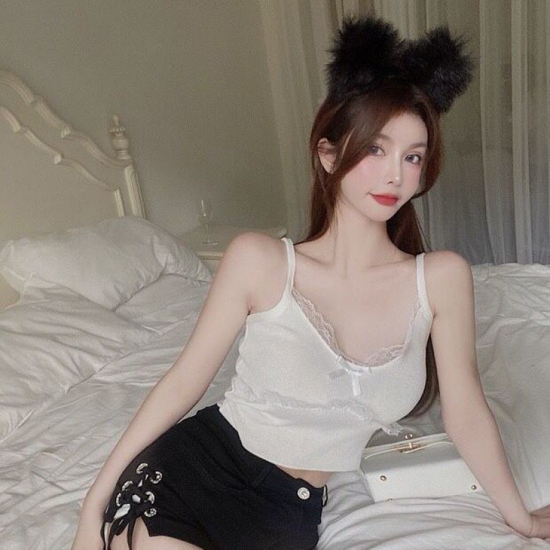 Women's Fashion Short Knitted Camisole