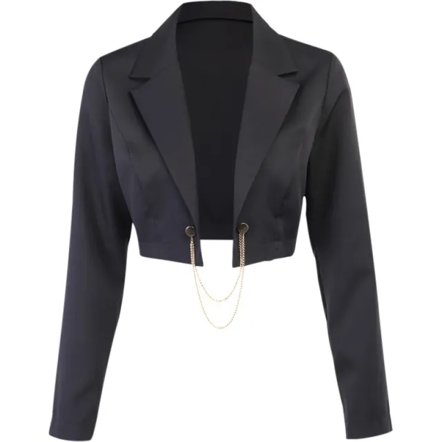 Women's High Street New Design Suit Jacket Black - Shop at LoveMi