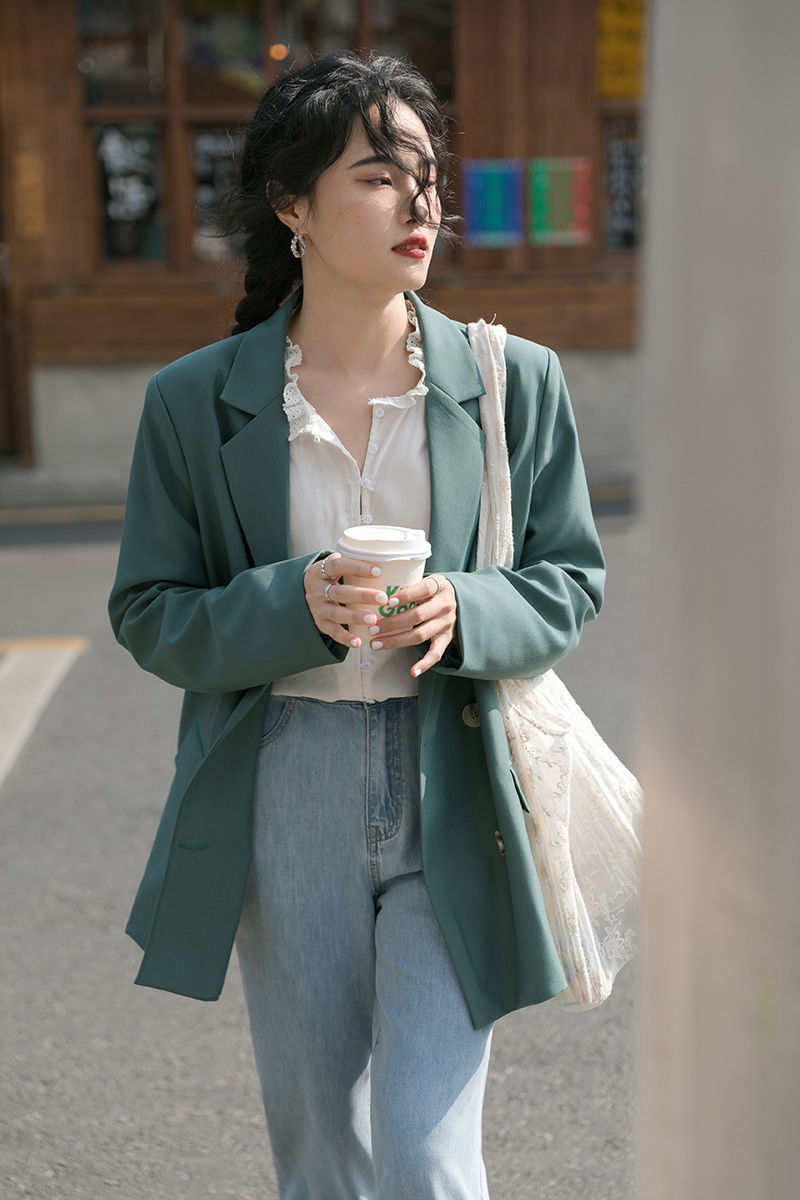 Spring And Autumn Design Sense Niche Casual Suit Jacket