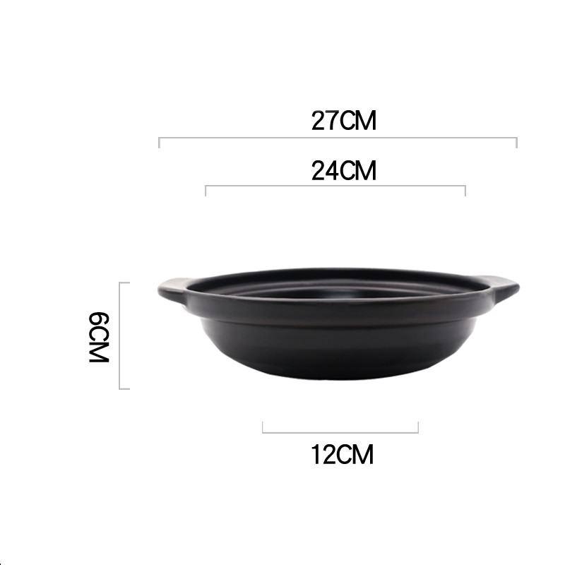 Title 7, High temperature resistant shallow casserole