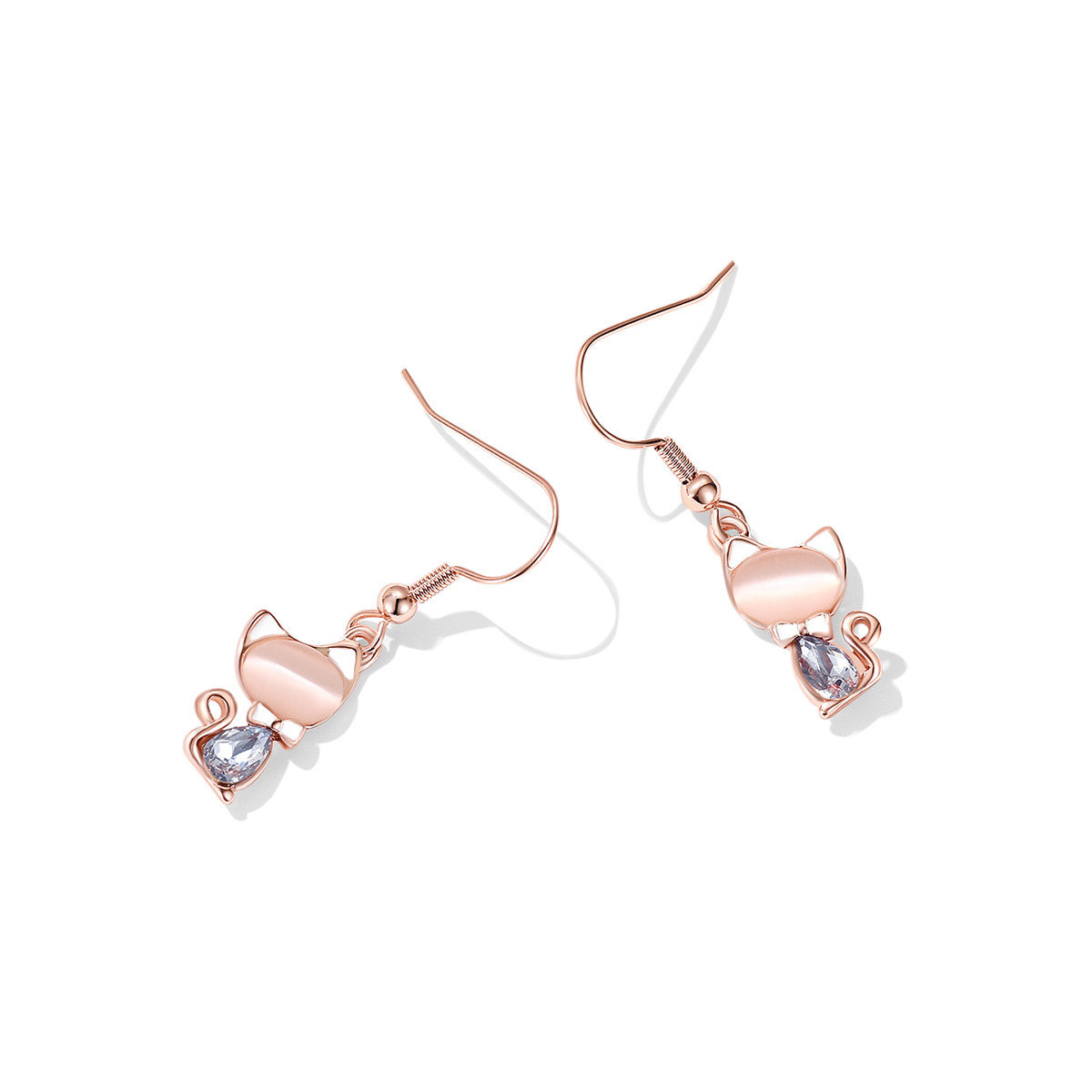 New Style Women's Cat Earrings Cute Temperament