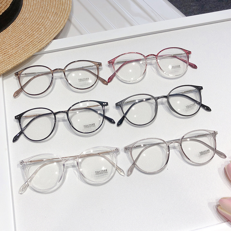 Title 3, Retro Elliptical Spring Leg Optical Lens Frame