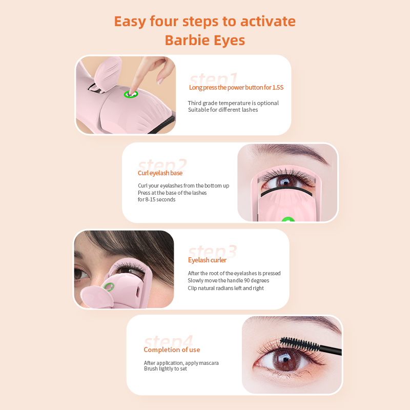 Electric Heated Eyelash Curler