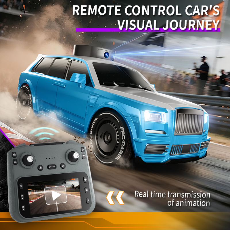X11 RC Cars 4K HD Camera 4.3-inch Screen One Click Drift Camera Lifting Design For Thrilling Drifting Experience