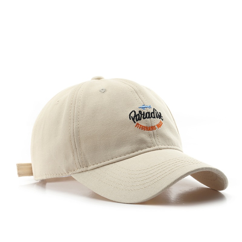 Spring And Autumn Fashion Trend Small Fish Cartoon Letter Embroidered Baseball Hat