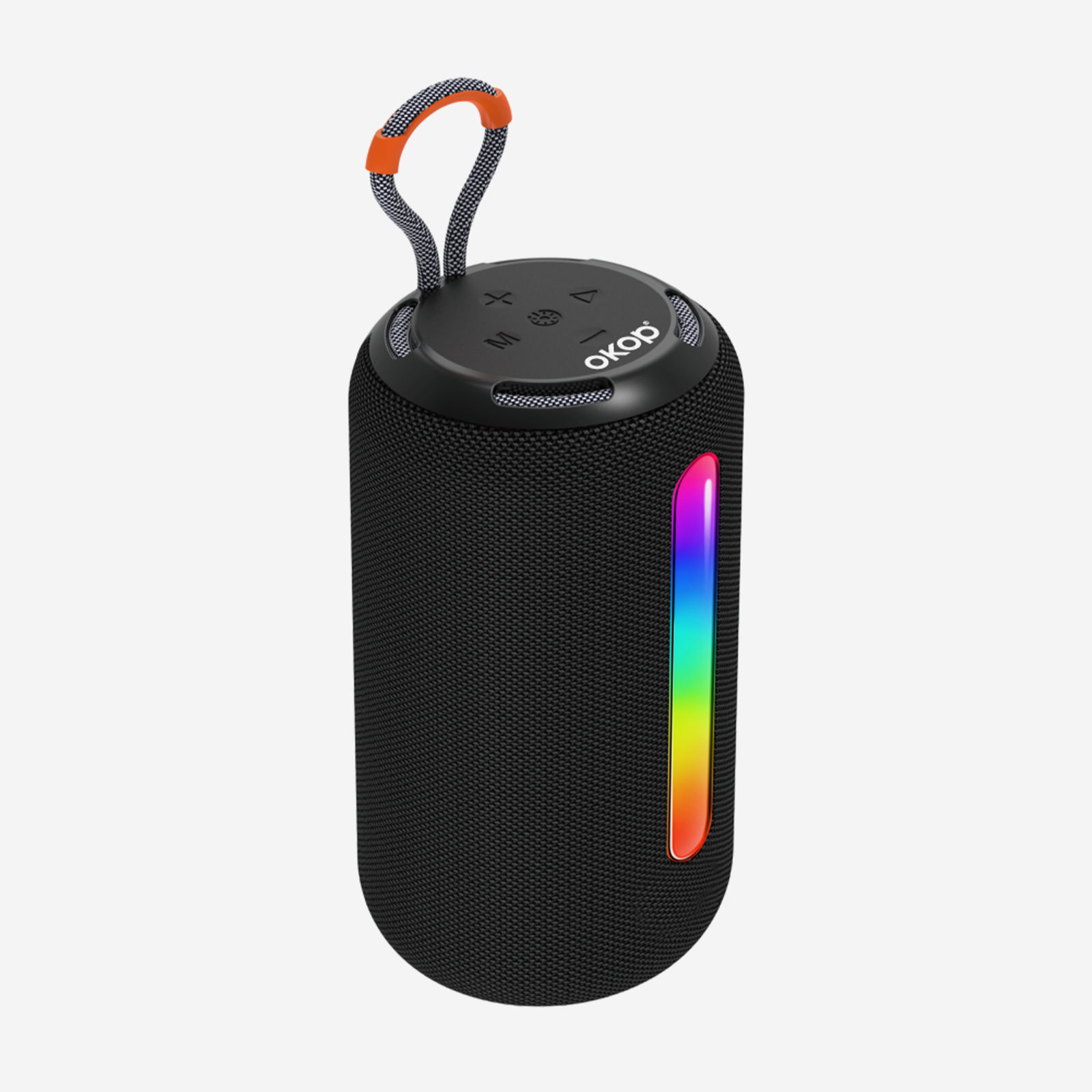 KP-835 Portable Outdoor Bluetooth Speaker With Subwoofer LED Lights And Card Playback Export Wholesale