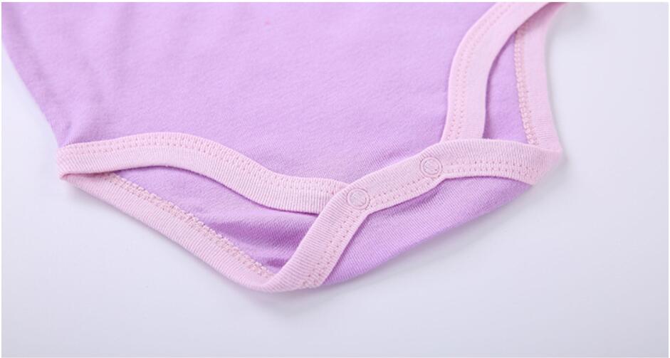 Cute And Simple Newborn Vest One-piece Romper
