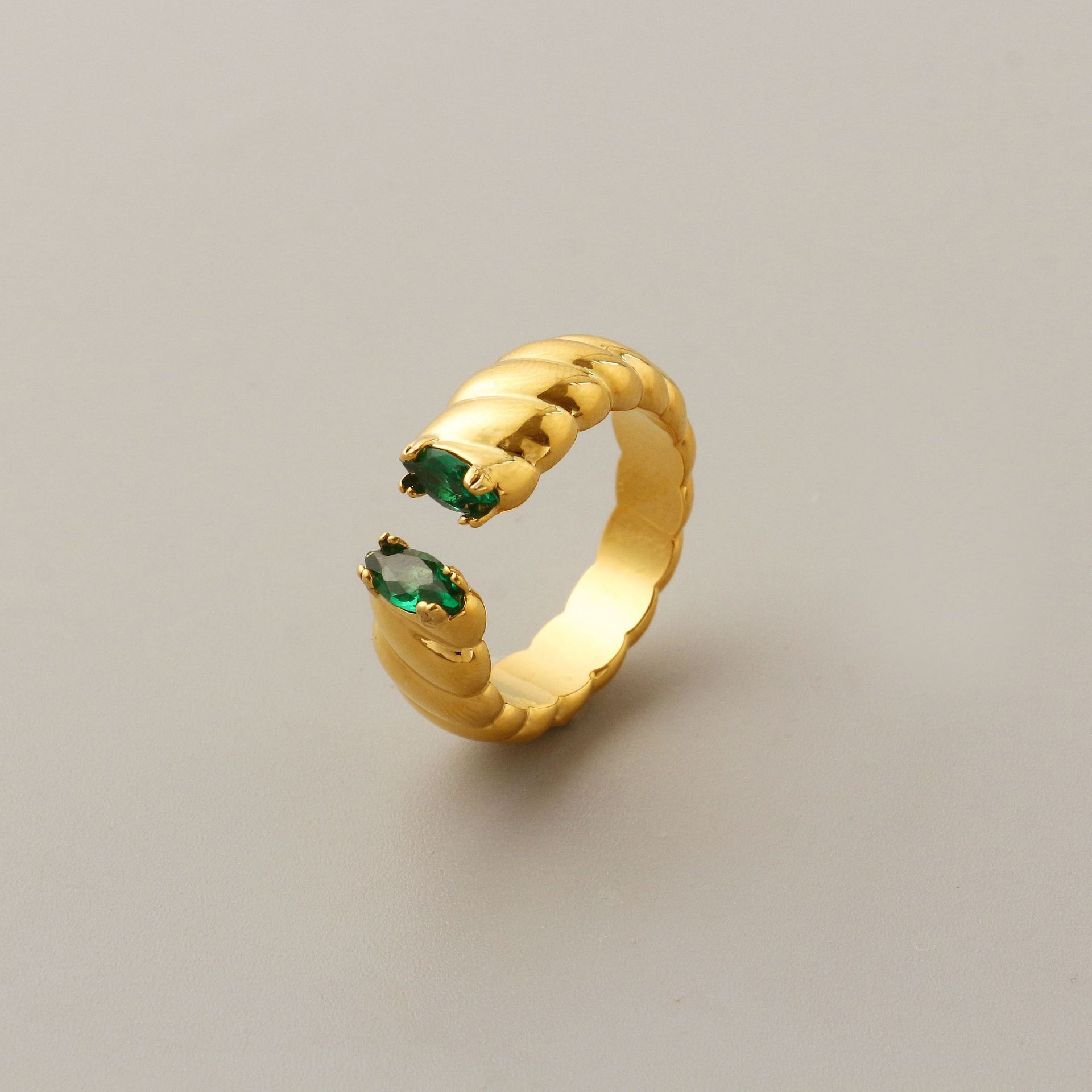 Cold Wind Niche Design Ring New Wave