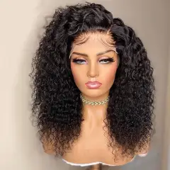 European And American Wig African Roll Lady Chemical Fibre - Black - View 1
