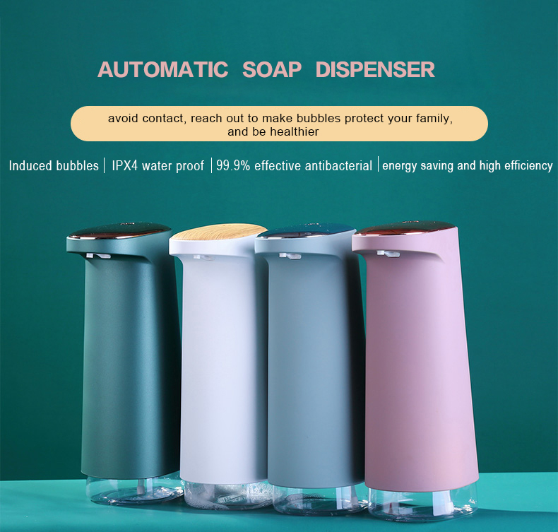 Title 1, New Automatic Soap Dispenser USB Rechargeable F...