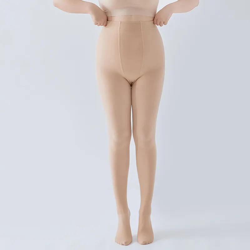Add Fat Plus Size High Density Hydrating Sock Mask Sock Bottom Tights - 300G Skin Tone Foot Stepping